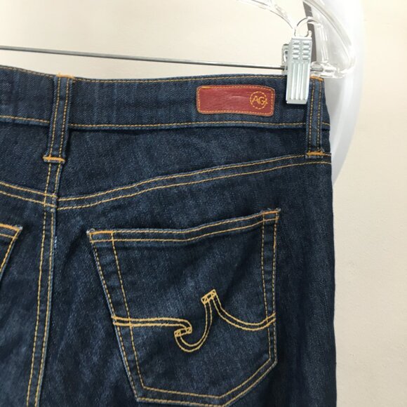 AG ADRIANO GOLDSCHMIED Logo Hardware Dark Wash The Jegging Super Skinny Jeans - Picture 10 of 11